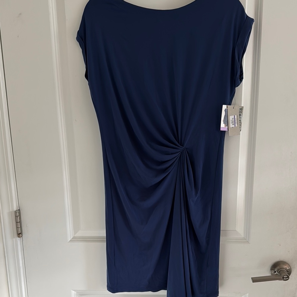 Elegant Navy Blue Dress